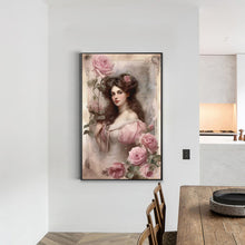 Load image into Gallery viewer, Diamond Painting - Full Round - Flowers and Classical Beauties (40*60CM)
