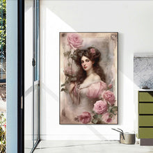 Load image into Gallery viewer, Diamond Painting - Full Round - Flowers and Classical Beauties (40*60CM)
