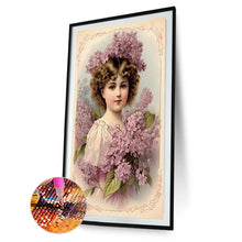Load image into Gallery viewer, Diamond Painting - Full Round - Flowers and Classical Beauties (40*60CM)
