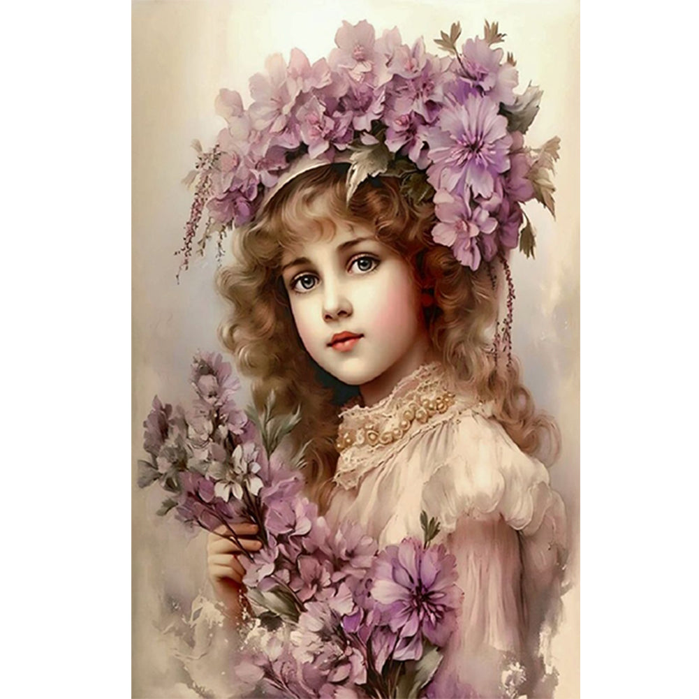 Diamond Painting - Full Round - Flowers and Classical Beauties (40*60CM)