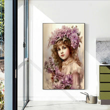 Load image into Gallery viewer, Diamond Painting - Full Round - Flowers and Classical Beauties (40*60CM)
