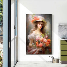 Load image into Gallery viewer, Diamond Painting - Full Round - Flowers and Classical Beauties (40*60CM)
