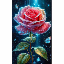 Load image into Gallery viewer, AB Diamond Painting - Full Square - water drop rose (40*65CM)
