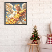 Load image into Gallery viewer, Diamond Painting - Full Square - Goddess of Wealth and Gold Coins (30*30CM)
