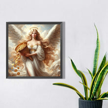 Load image into Gallery viewer, Diamond Painting - Full Square - Goddess of Wealth and Gold Coins (30*30CM)
