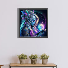 Load image into Gallery viewer, Diamond Painting - Full Round - Magical girl (40*40CM)
