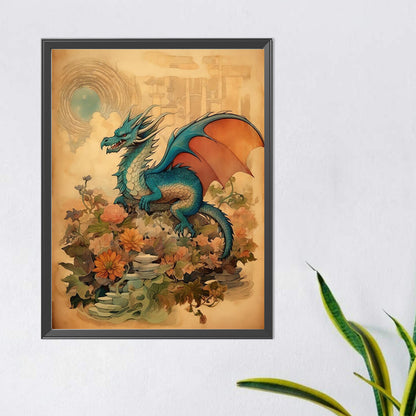 Diamond Painting - Full Round - Qinglong (40*50CM)