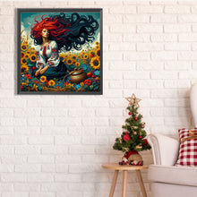 Load image into Gallery viewer, Diamond Painting - Full Square - midsummer sunflower (40*40CM)
