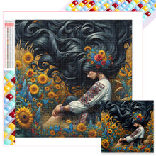 Load image into Gallery viewer, Diamond Painting - Full Square - midsummer sunflower (40*40CM)

