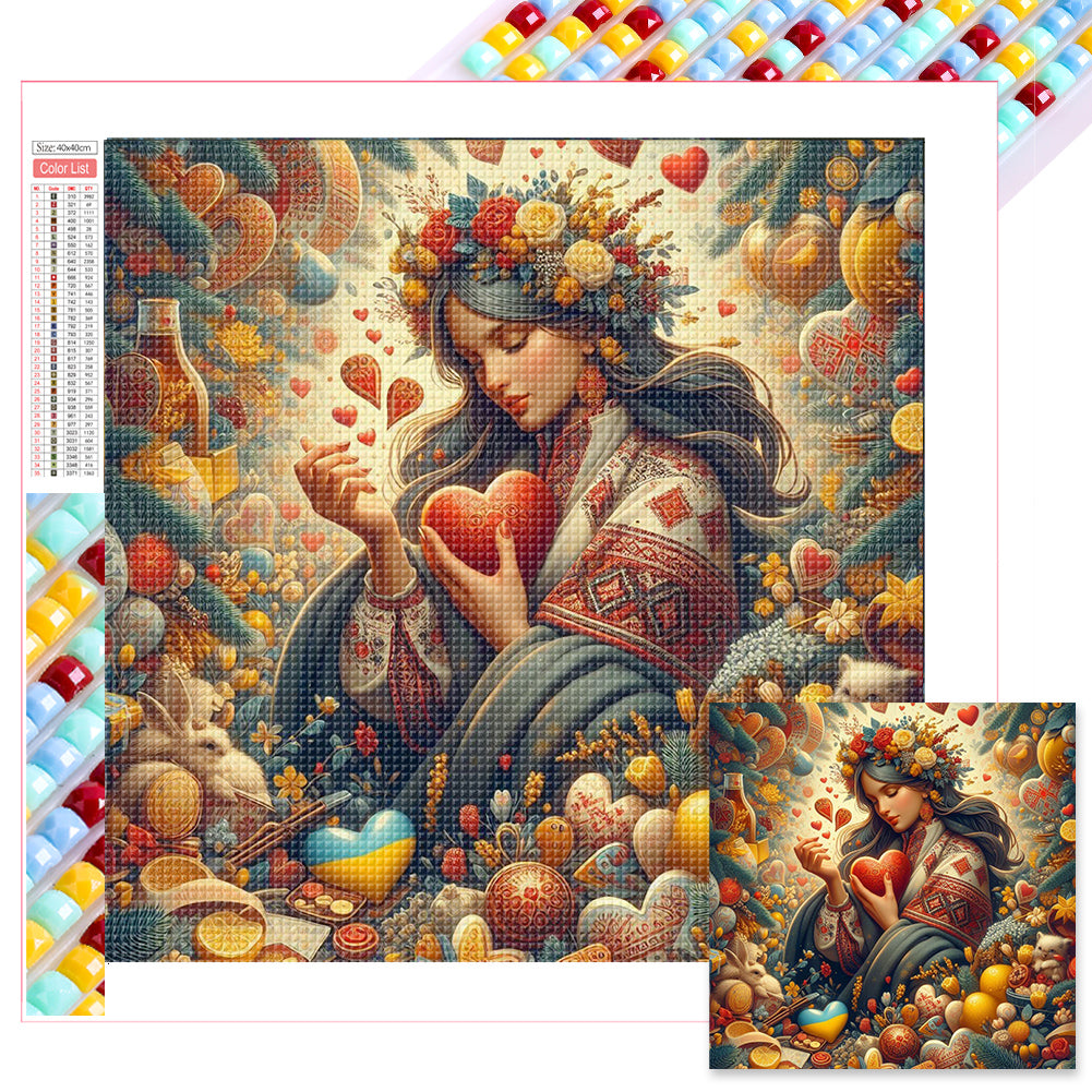 Diamond Painting - Full Square - midsummer sunflower (40*40CM)
