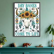 Load image into Gallery viewer, Diamond Painting - Partial Special Shaped - Art bull head (30*40CM)
