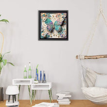 Load image into Gallery viewer, Diamond Painting - Partial Special Shaped - Butterfly (30*30CM)
