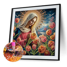 Load image into Gallery viewer, Diamond Painting - Partial Special Shaped - Our Lady (30*30CM)
