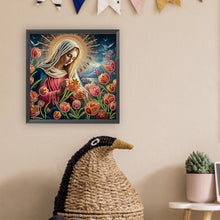 Load image into Gallery viewer, Diamond Painting - Partial Special Shaped - Our Lady (30*30CM)
