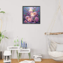 Load image into Gallery viewer, Diamond Painting - Partial Special Shaped - Candle (30*30CM)
