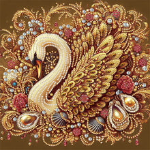 Load image into Gallery viewer, Diamond Painting - Partial Special Shaped - swan (30*30CM)
