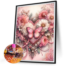 Load image into Gallery viewer, Diamond Painting - Full Round - Flowers and butterflies decoration (30*40CM)

