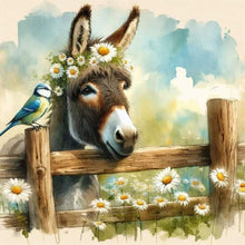 Load image into Gallery viewer, Diamond Painting - Full Round - Daisy Donkey (30*30CM)
