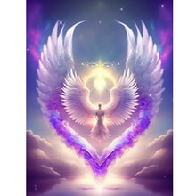 Load image into Gallery viewer, Diamond Painting - Full Round - angel wings (30*40CM)
