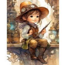 Load image into Gallery viewer, Diamond Painting - Full Square - magic child (40*50CM)
