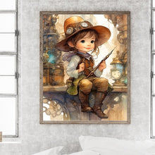 Load image into Gallery viewer, Diamond Painting - Full Square - magic child (40*50CM)
