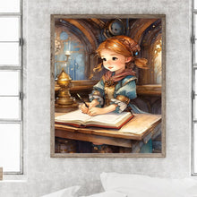 Load image into Gallery viewer, Diamond Painting - Full Square - magic child (40*50CM)
