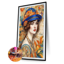 Load image into Gallery viewer, Diamond Painting - Full Round - Retro elegant lady (40*60CM)
