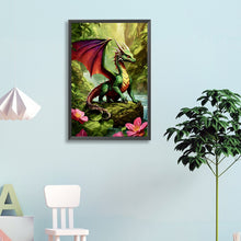 Load image into Gallery viewer, Diamond Painting - Full Round - dragon (40*60CM)
