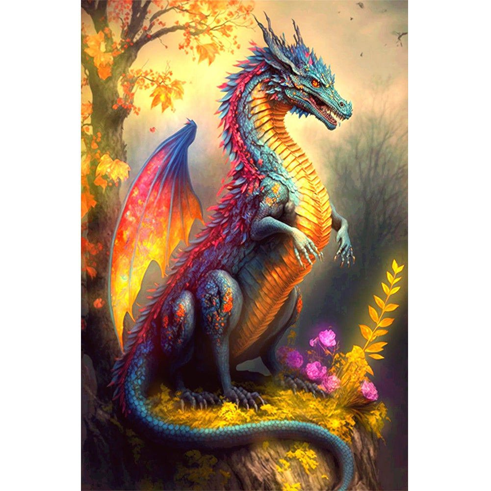 Diamond Painting - Full Round - dragon (40*60CM)