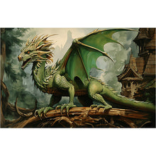 Load image into Gallery viewer, Diamond Painting - Full Round - dragon (60*40CM)
