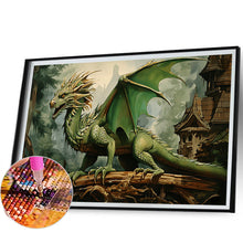 Load image into Gallery viewer, Diamond Painting - Full Round - dragon (60*40CM)
