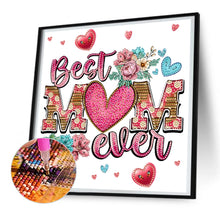 Load image into Gallery viewer, Diamond Painting - Partial Special Shaped - best mother (30*30CM)
