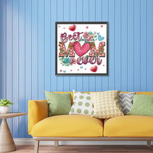 Load image into Gallery viewer, Diamond Painting - Partial Special Shaped - best mother (30*30CM)
