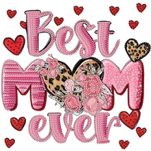 Load image into Gallery viewer, Diamond Painting - Partial Special Shaped - best mother (30*30CM)
