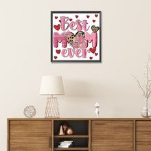 Load image into Gallery viewer, Diamond Painting - Partial Special Shaped - best mother (30*30CM)
