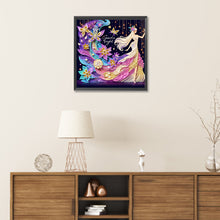 Load image into Gallery viewer, Diamond Painting - Partial Special Shaped - Butterfly beauty (30*30CM)
