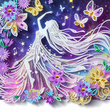 Load image into Gallery viewer, Diamond Painting - Partial Special Shaped - Butterfly beauty (30*30CM)
