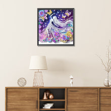 Load image into Gallery viewer, Diamond Painting - Partial Special Shaped - Butterfly beauty (30*30CM)
