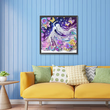Load image into Gallery viewer, Diamond Painting - Partial Special Shaped - Butterfly beauty (30*30CM)
