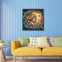 Load image into Gallery viewer, Diamond Painting - Partial Special Shaped - Stained Glass Butterfly Fairy (30*30CM)
