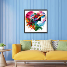 Load image into Gallery viewer, Diamond Painting - Partial Special Shaped - Silhouette top hat ladies (30*30CM)
