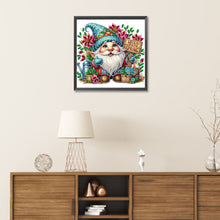 Load image into Gallery viewer, Diamond Painting - Partial Special Shaped - Spring flower gnome (30*30CM)
