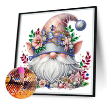 Load image into Gallery viewer, Diamond Painting - Partial Special Shaped - Spring flower gnome (30*30CM)
