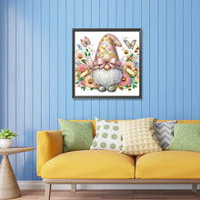 Load image into Gallery viewer, Diamond Painting - Partial Special Shaped - Spring flower gnome (30*30CM)
