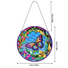 Load image into Gallery viewer, Suncatcher Animal Flower Colorful Diamond Drawing Hanging Ornament (Butterfly)

