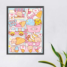 Load image into Gallery viewer, Diamond Painting - Full Round - Bear Dessert Shop (40*50CM)
