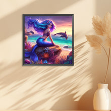 Load image into Gallery viewer, Diamond Painting - Full Round - Mermaid (30*30CM)
