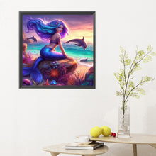 Load image into Gallery viewer, Diamond Painting - Full Round - Mermaid (30*30CM)
