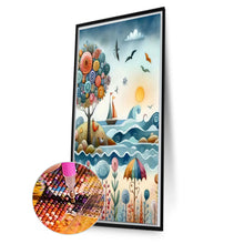 Load image into Gallery viewer, Diamond Painting - Full Square - Painted colors seaside (20*30CM)
