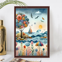 Load image into Gallery viewer, Diamond Painting - Full Square - Painted colors seaside (20*30CM)
